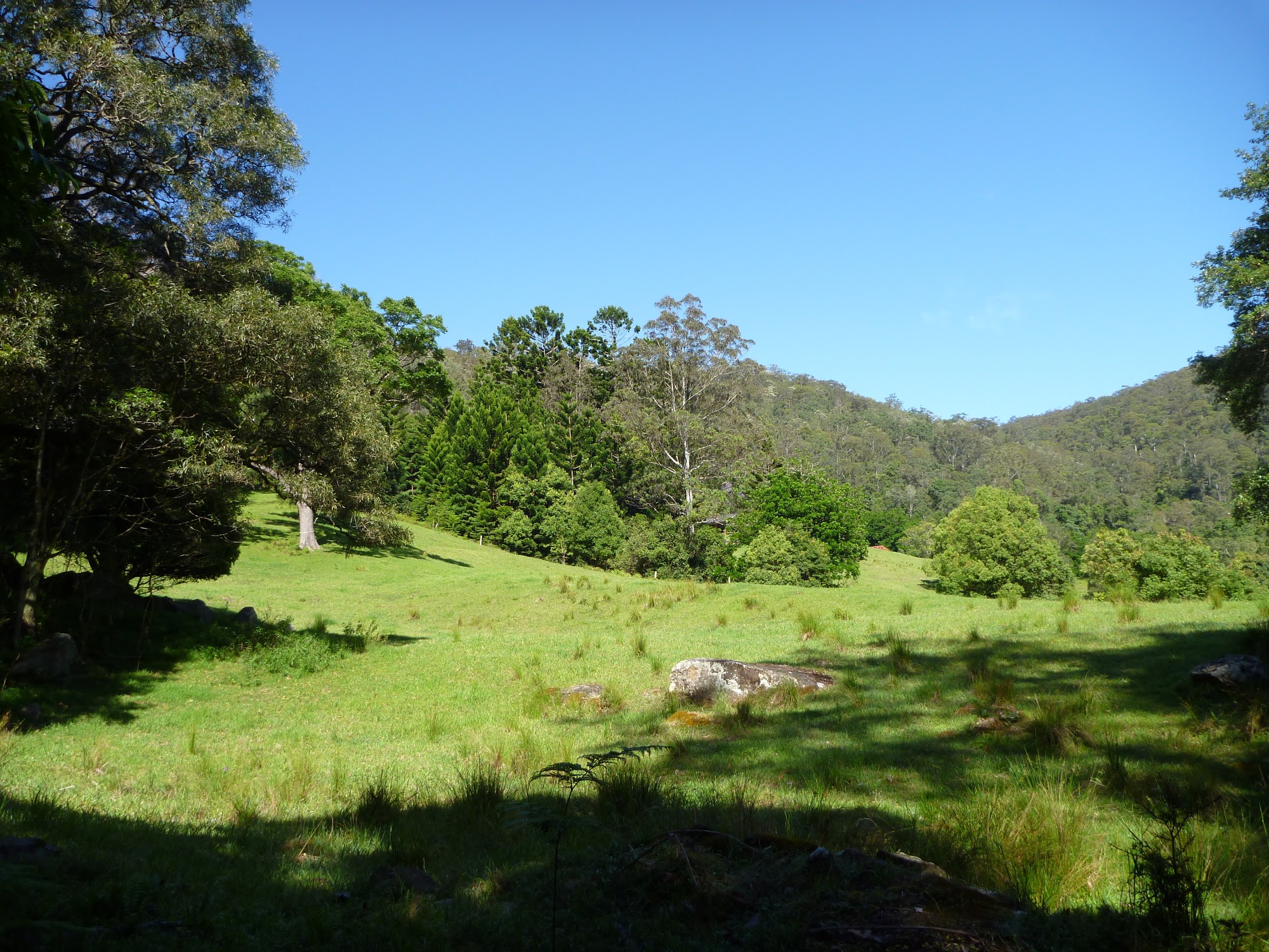 Farmland near Cedar Brush Creek